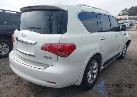 2012 Infiniti Qx56 from USA, damaged, VIN JN8AZ2NF7C9518601